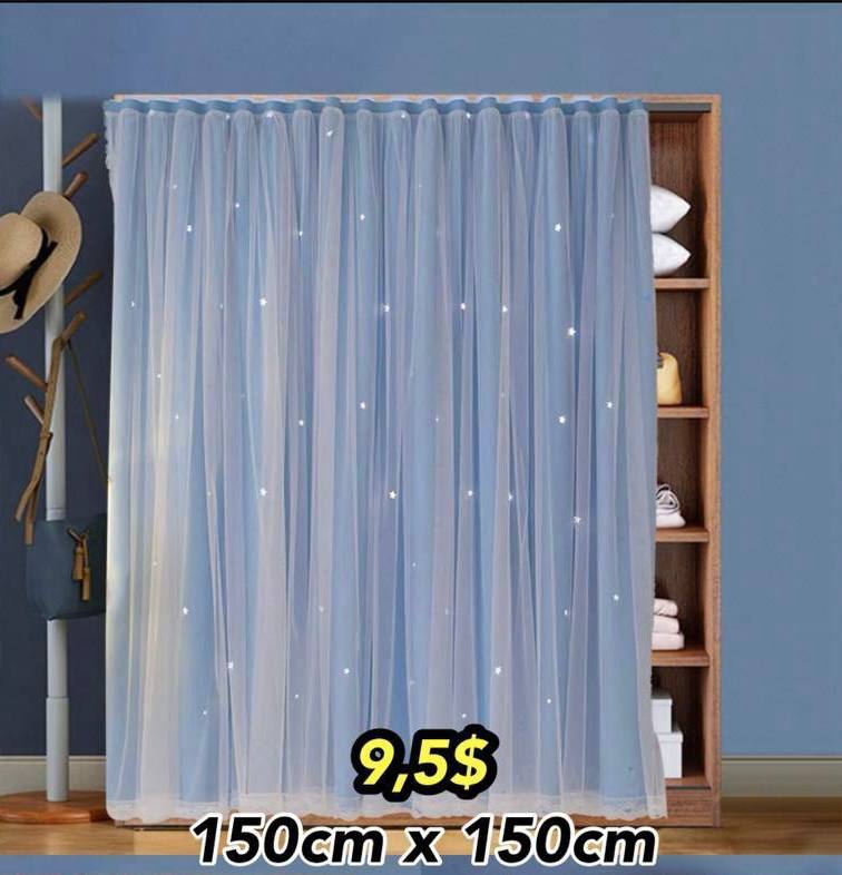 វាំងននបកបិទ Star curtain