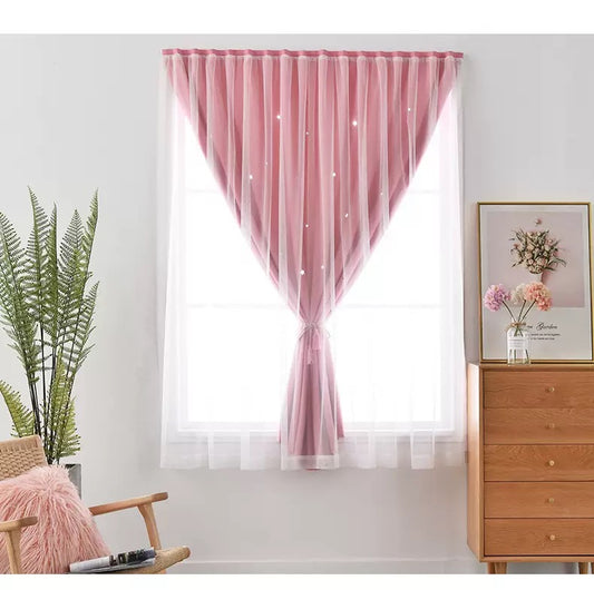 វាំងននផ្កាយ Star curtain 120x150cm