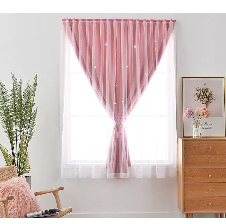 វាំងននផ្កាយ Star curtain 120x150cm