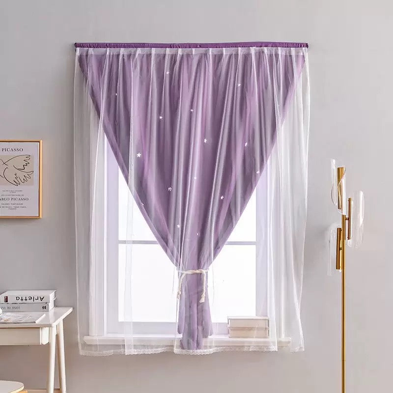 វាំងននផ្កាយ Star curtain 120x150cm