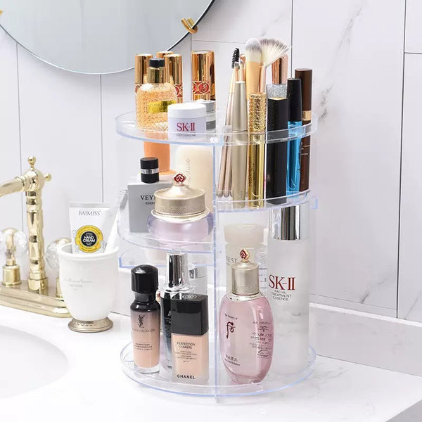 ទូដាក់គ្រឿងសម្អាង Comestic small rotating shelf – Jorbjet